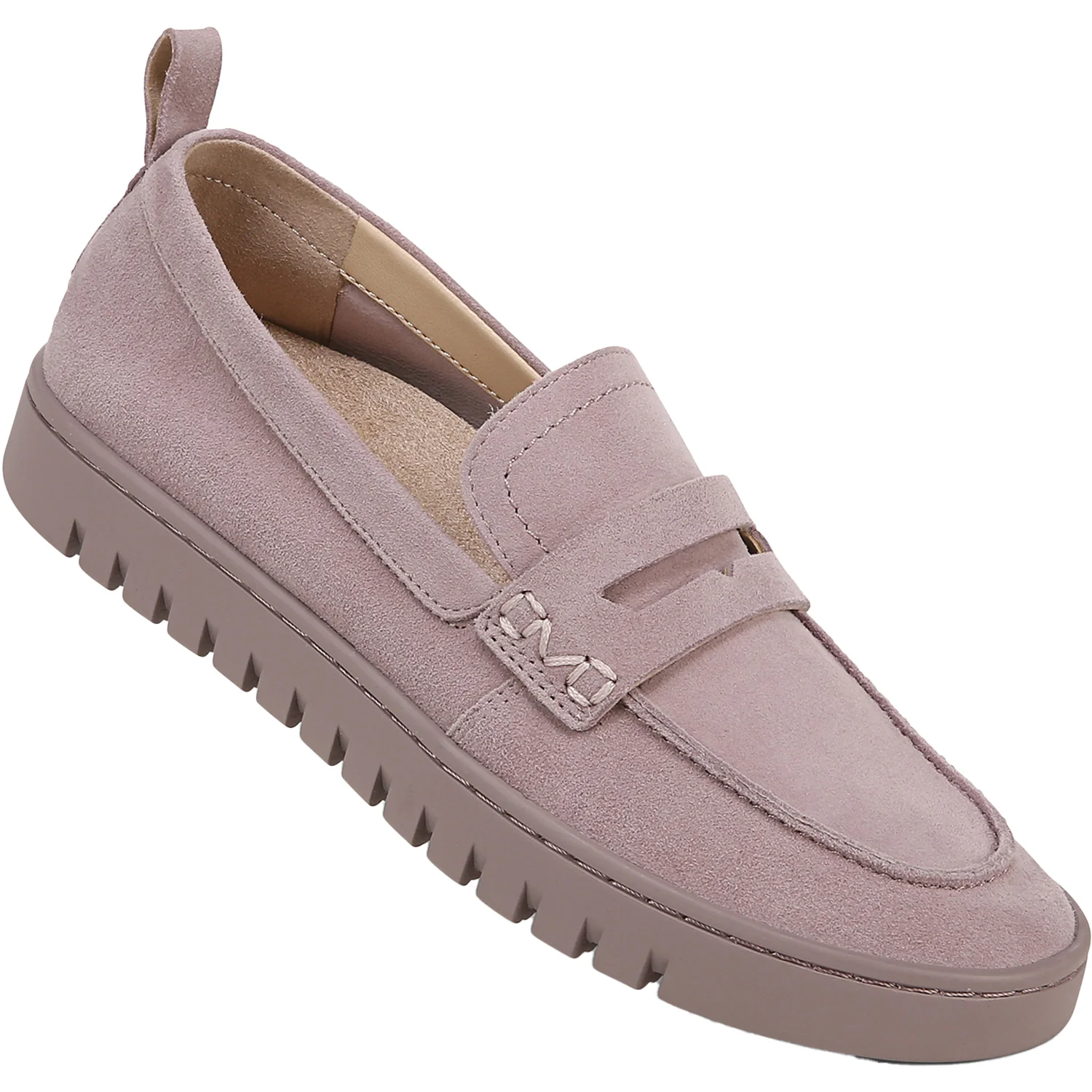 Vionic Uptown Loafer Women's Loafers Magnolia Dusk Suede - Image 6
