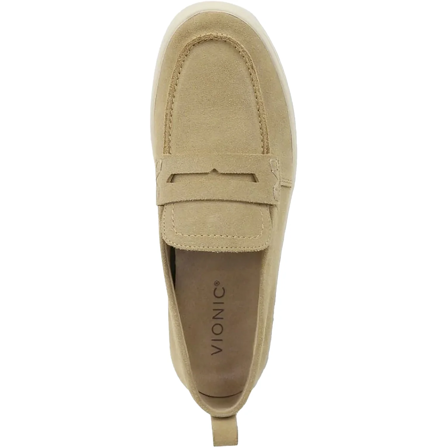 Vionic Uptown Loafer Women's Loafers Sand Suede - Image 2