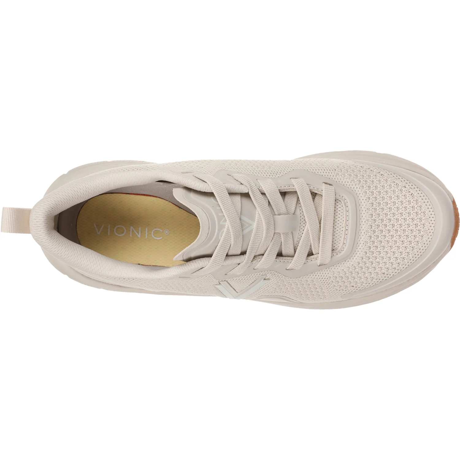 Vionic Walk Max Women's Shoes Cream Mesh - Image 2