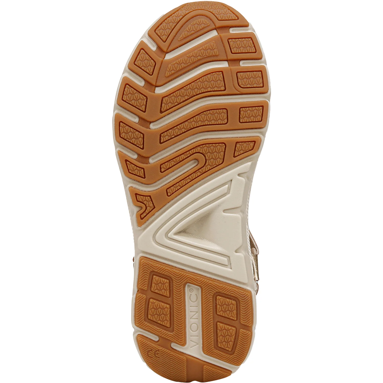 Vionic Walk Max Wanderer Women's Outdoor Sandals Parchment/Gold - Image 4