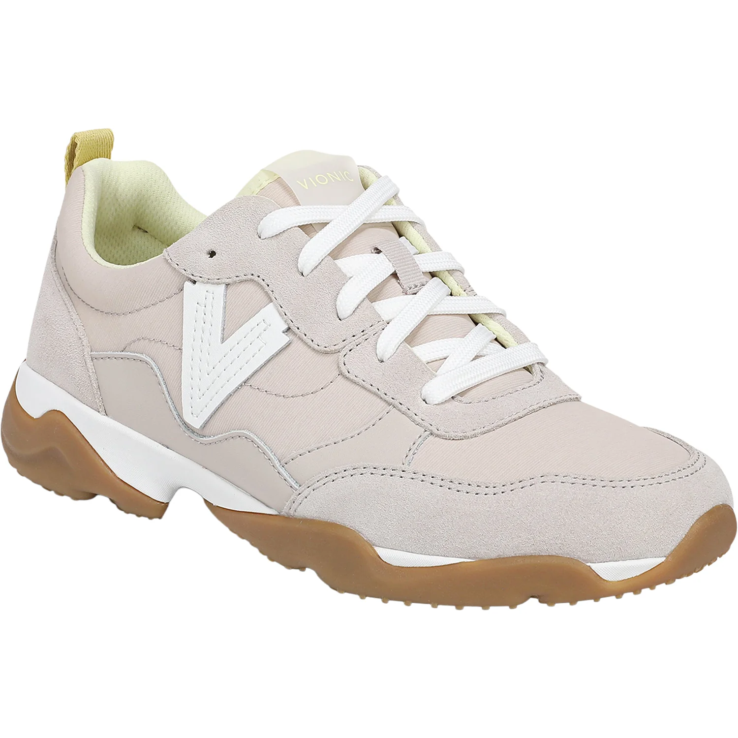 Vionic Walk Slim Glide Women's Sporty Lace Up Shoes Chateau Grey - Image 5
