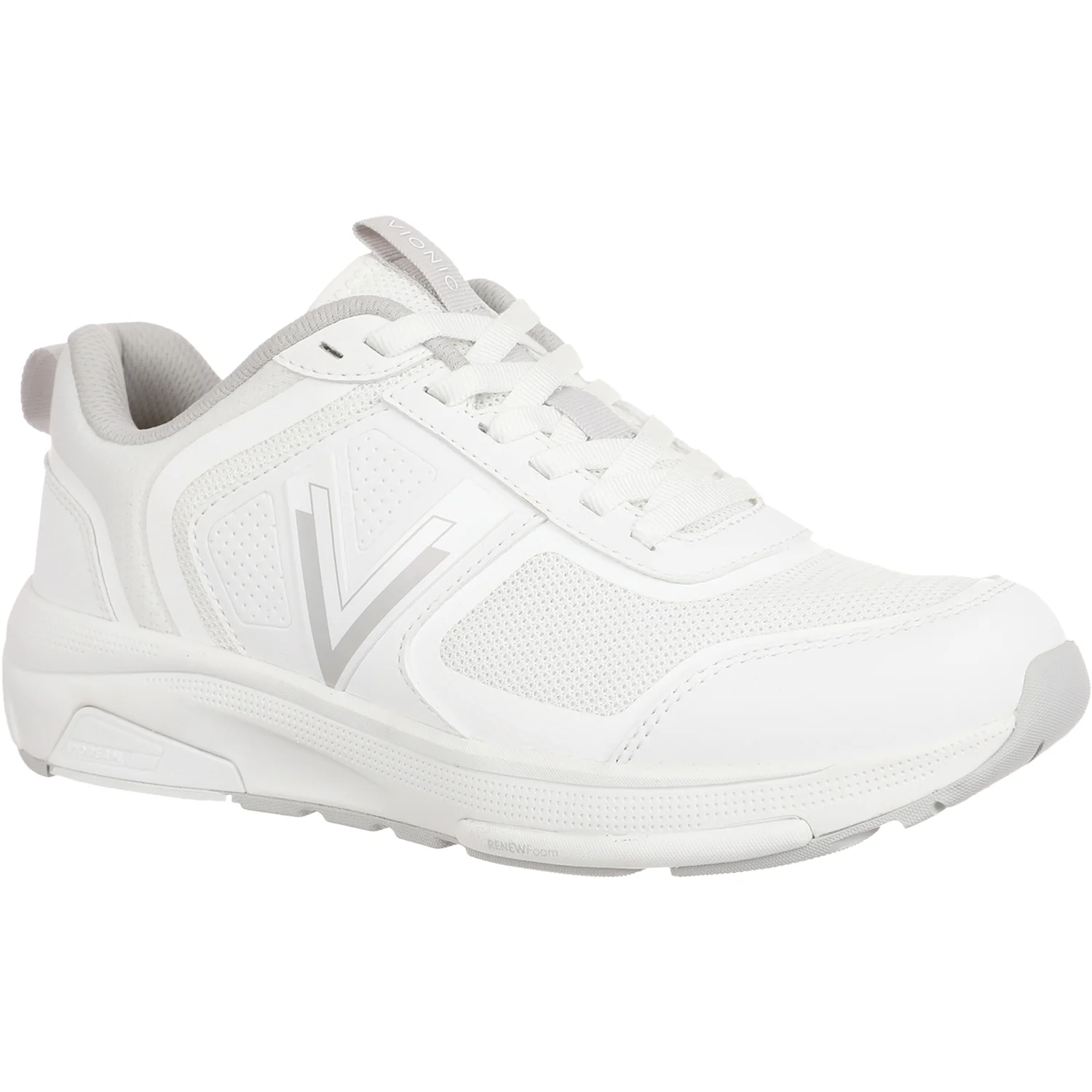 Vionic Walk Strider Women's Shoes White Mesh