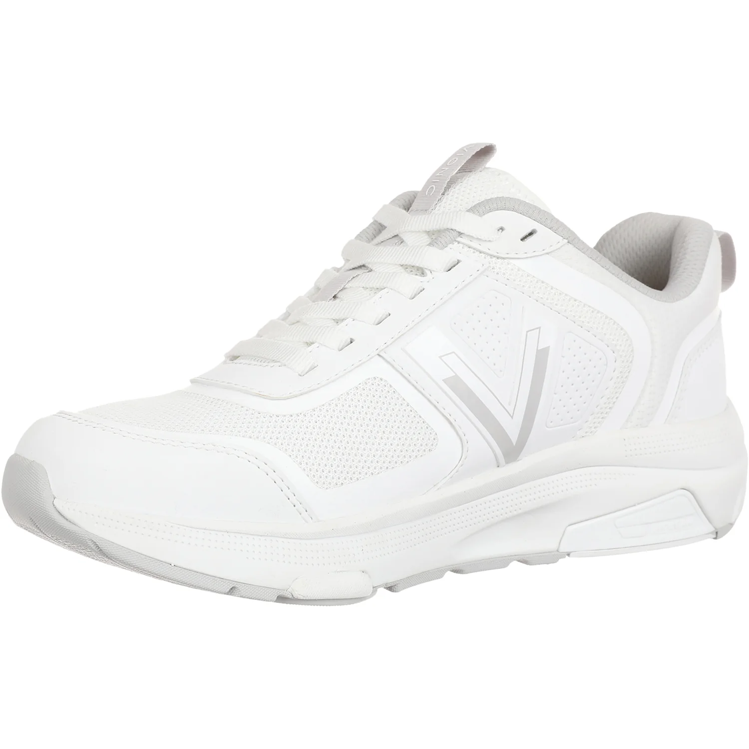 Vionic Walk Strider Women's Shoes White Mesh - Image 3