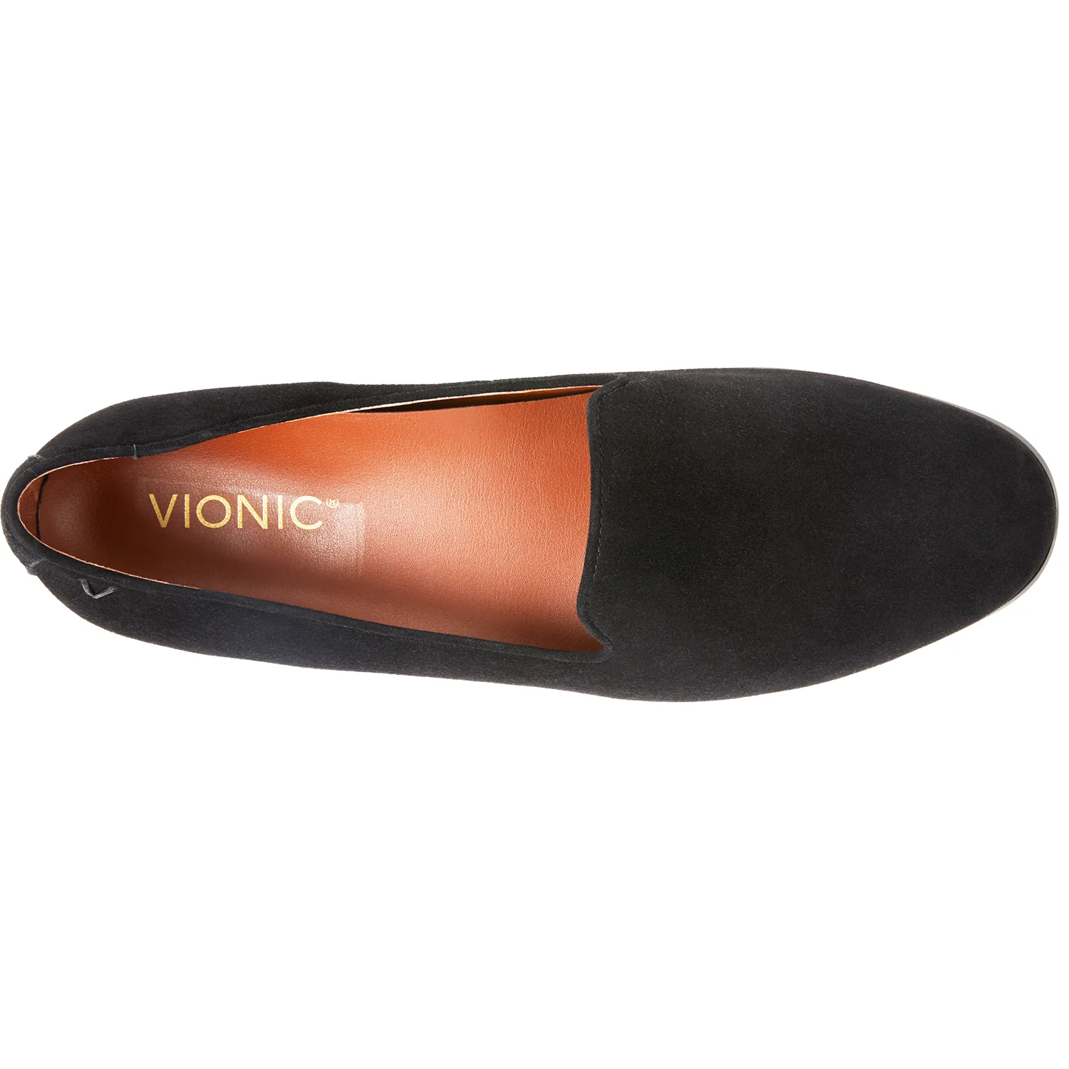 Vionic Willa Women's Slip On Flats Black Suede - Image 2