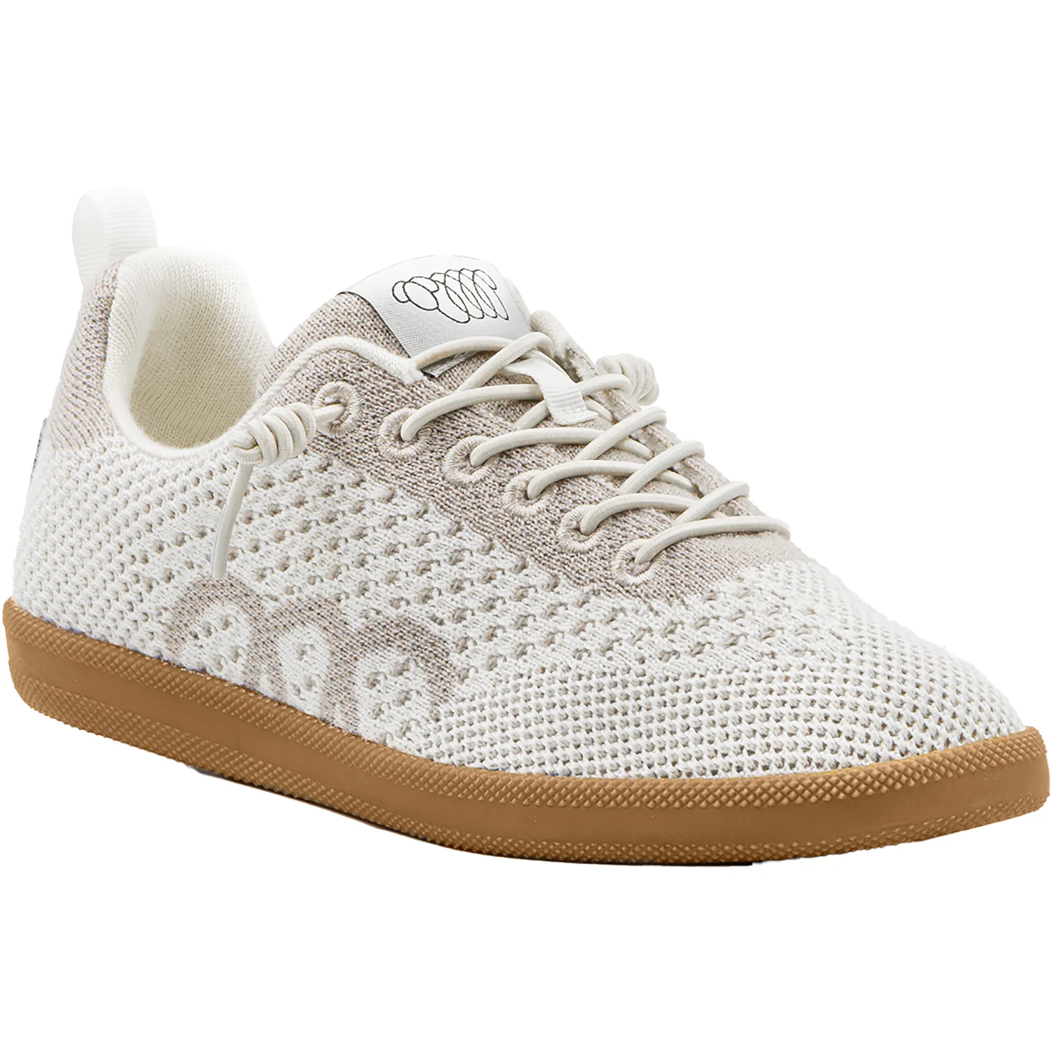 Woolloomooloo Engadine Wool Unisex Sporty Lace Up Shoes Taupe Multi - Image 4