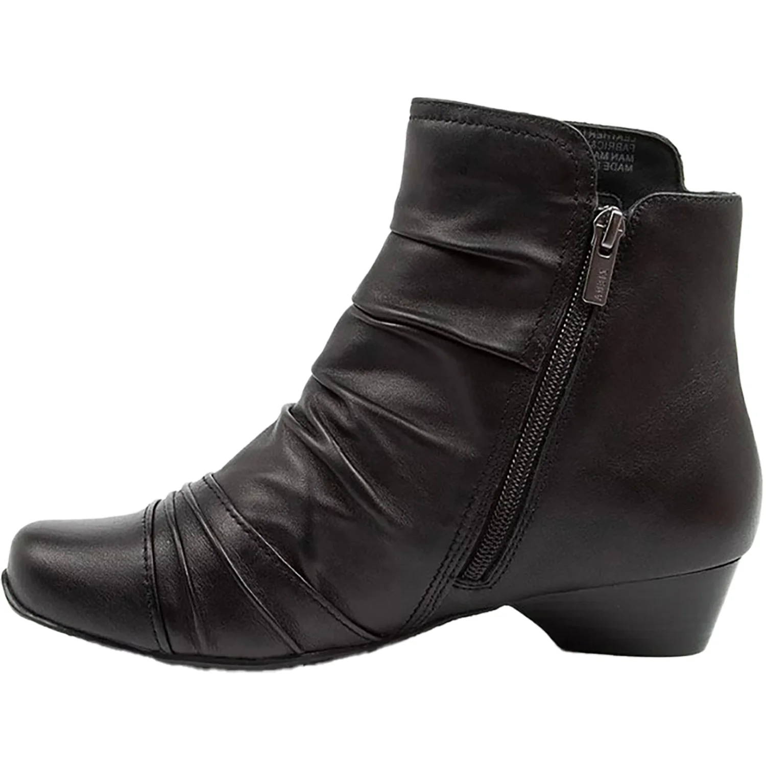 Ziera Camryn Wide Women's Boots Black Leather - Image 3