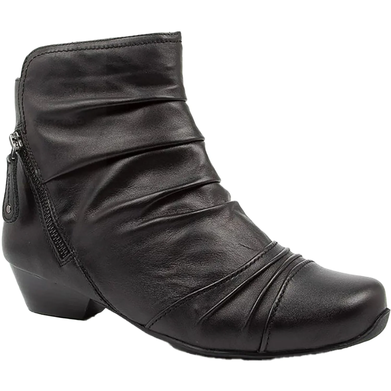 Ziera Camryn Wide Women's Boots Black Leather - Image 4