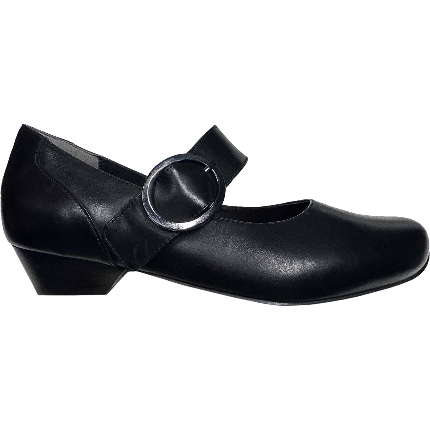 Ziera Candy Women's Dressy Mary Janes Black Leather