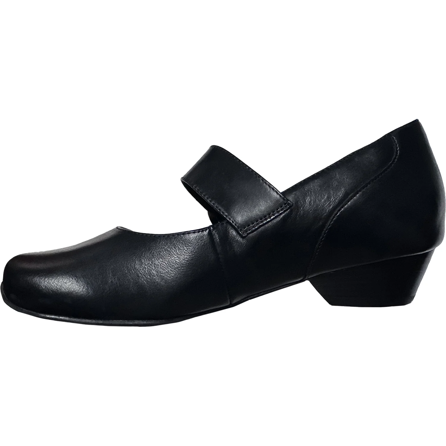 Ziera Candy Women's Dressy Mary Janes Black Leather - Image 3