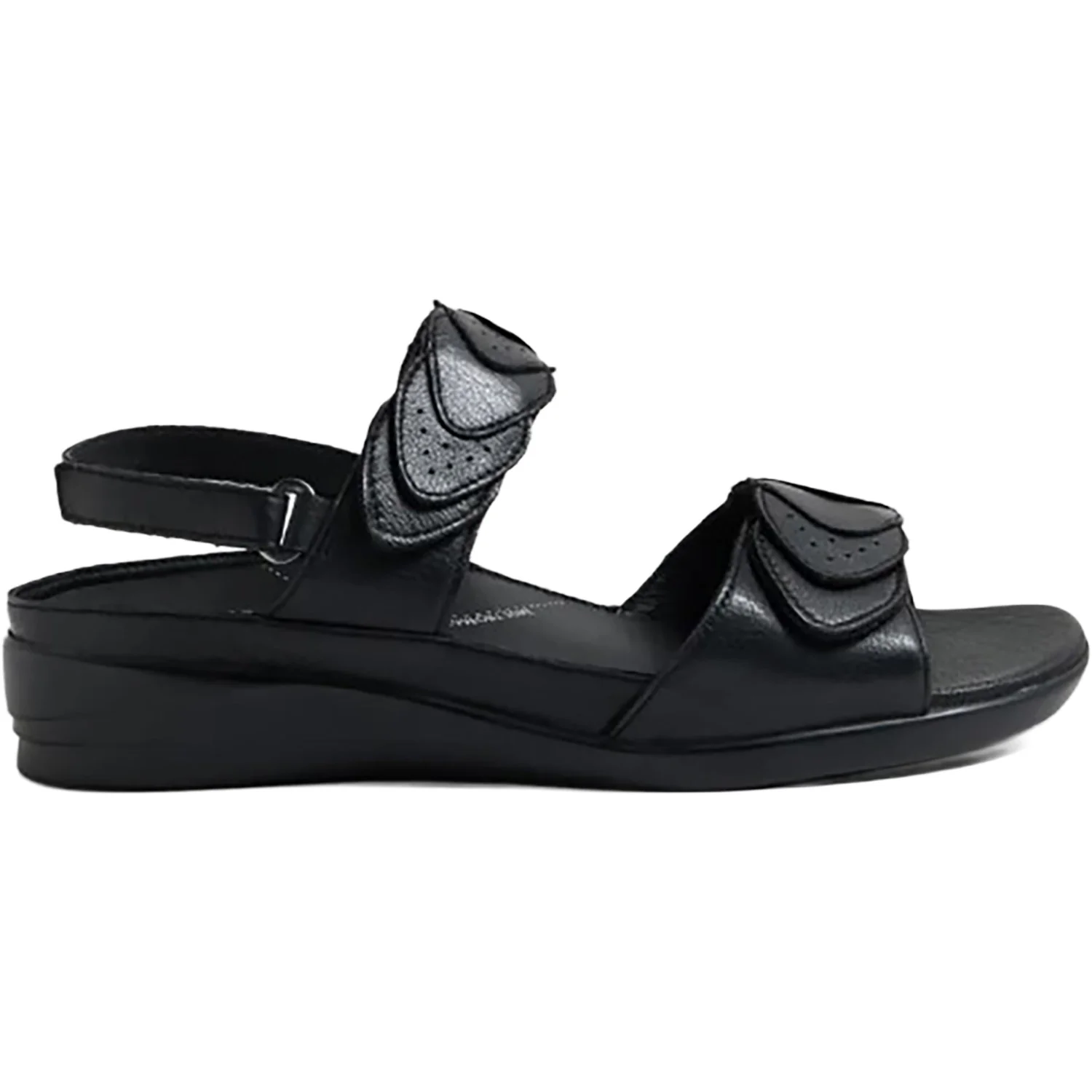 Ziera Dimone Women's Sandals Black Leather