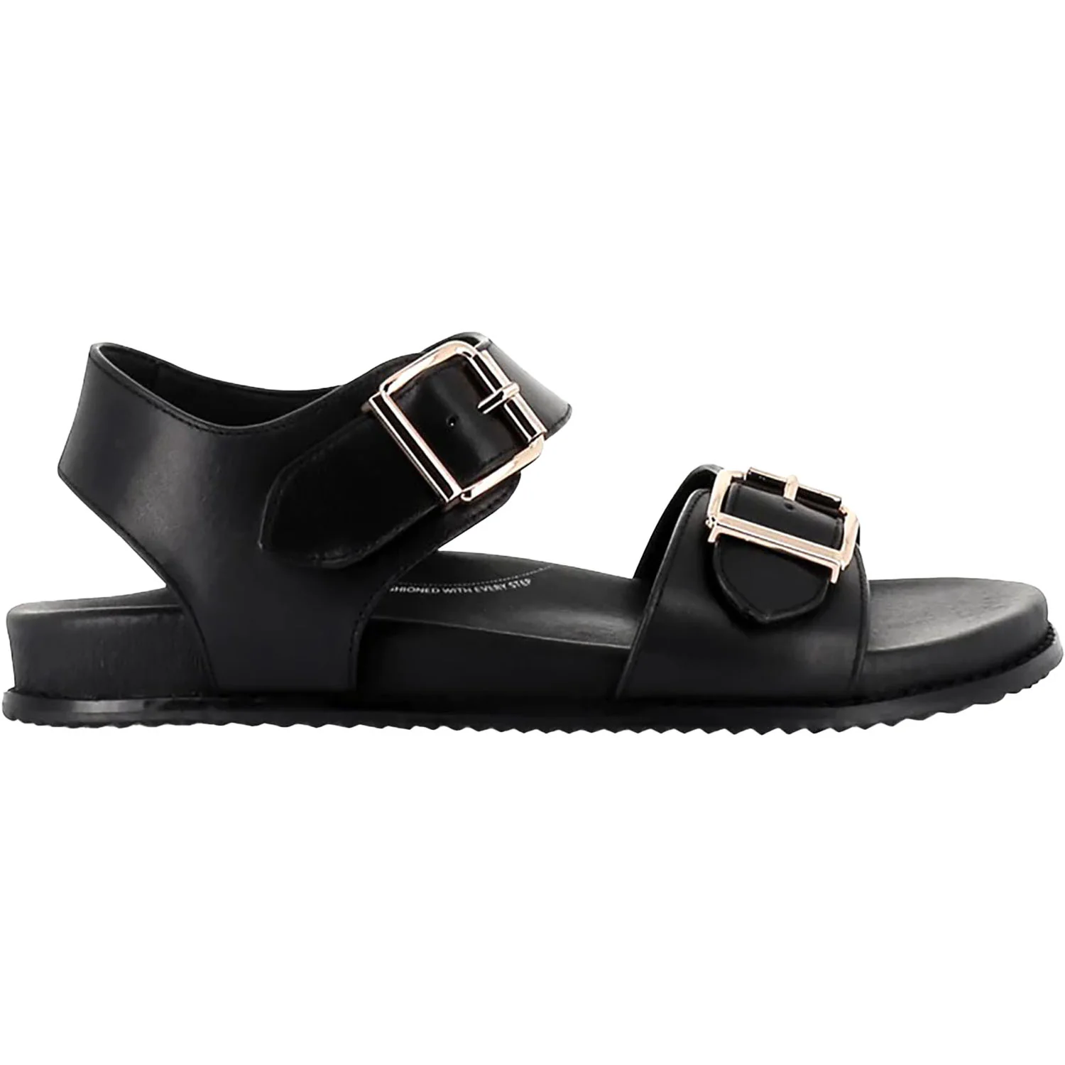 Ziera Hastice Women's Sandals Black Leather