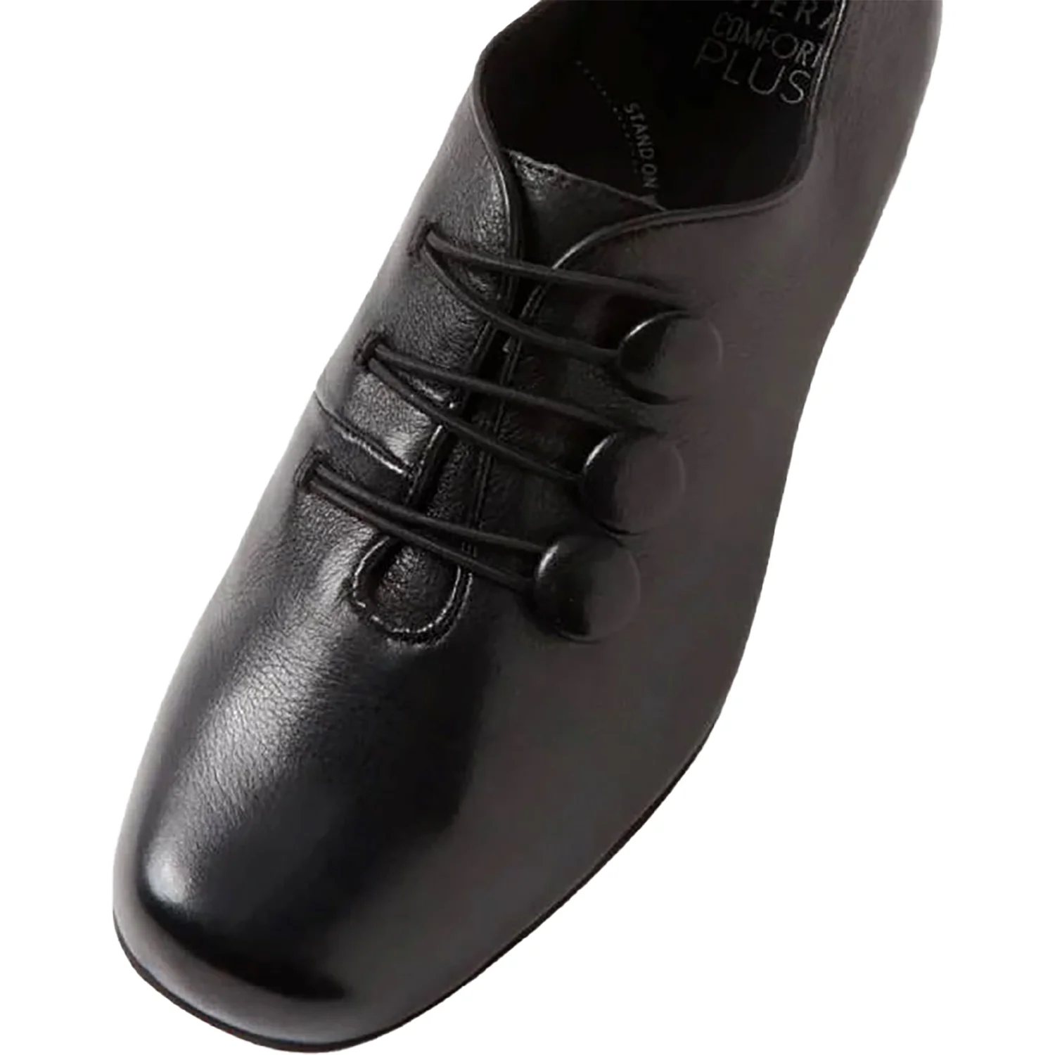 Ziera Qulino Women's Dress Heels Black Leather - Image 2
