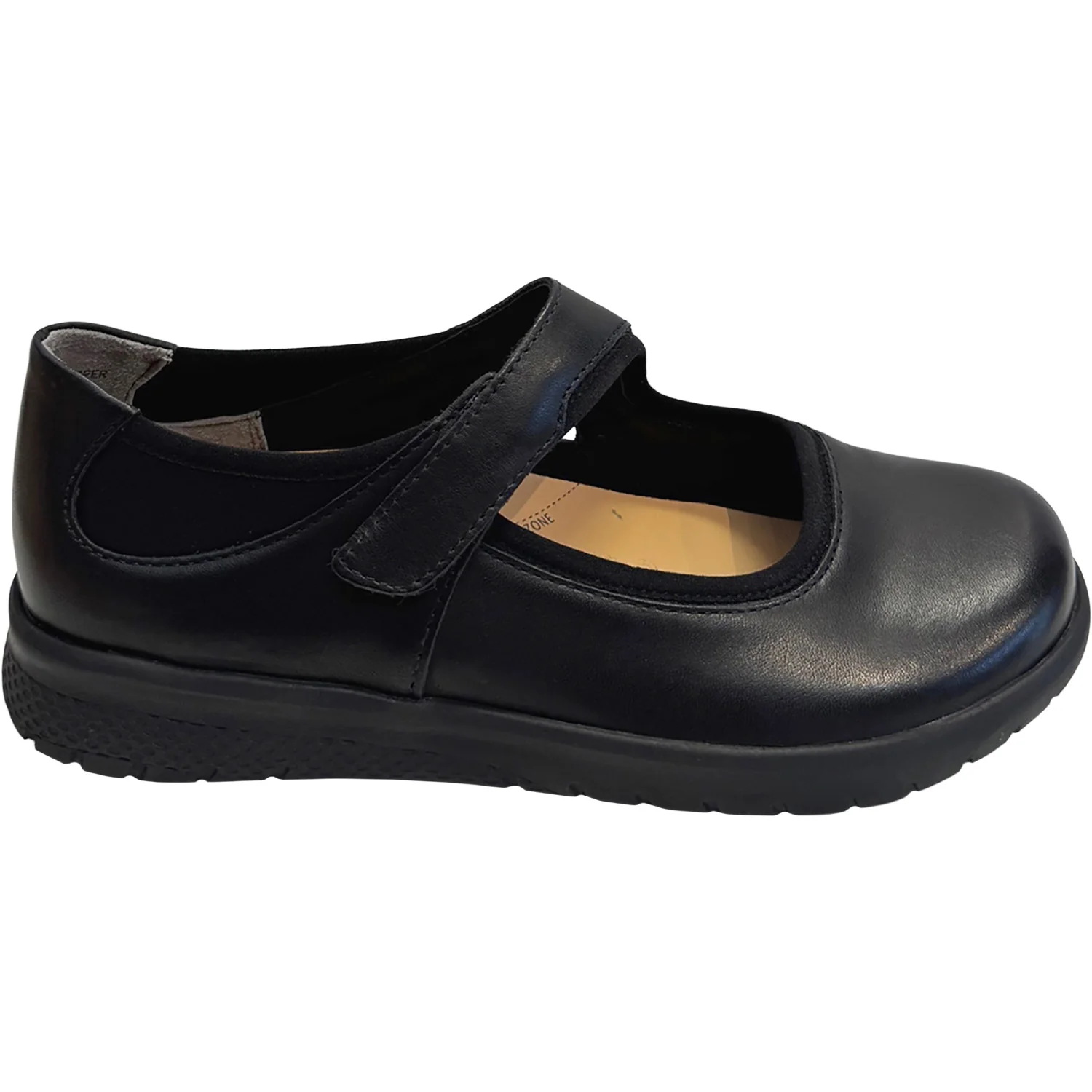 Ziera Silvani Women's Mary Janes Black/Black Sole Leather