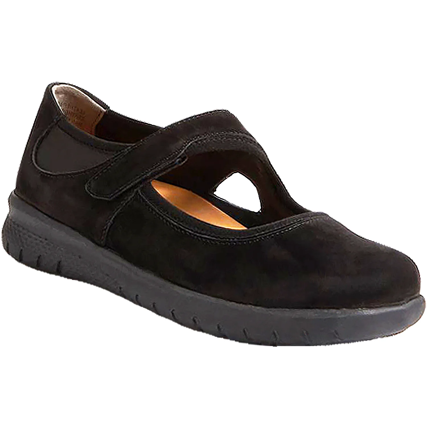 Ziera Silvani Women's Mary Janes Black Nubuck - Image 2