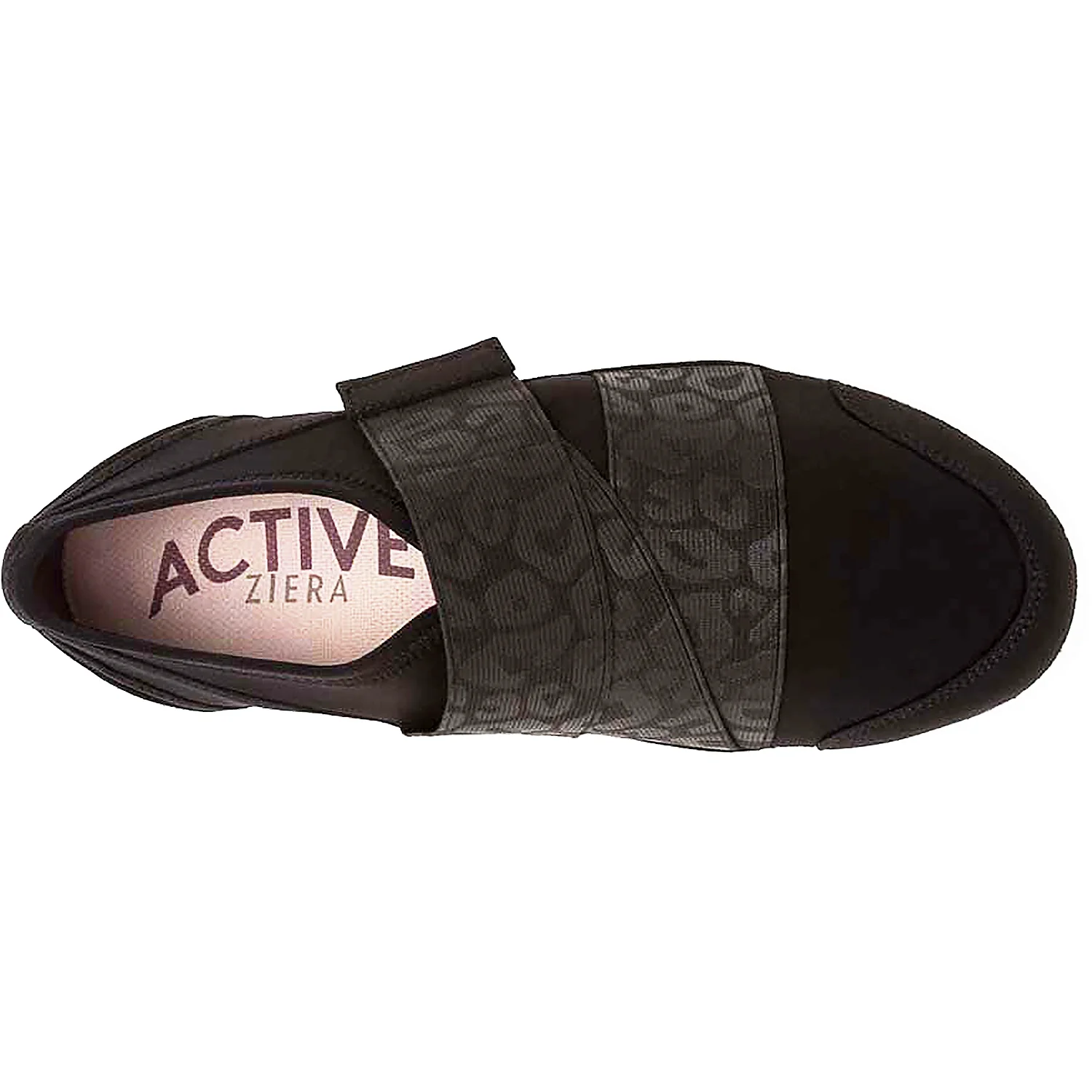 Ziera Urban Women's Slip On Shoes Black Leopard Neoprene - Image 2