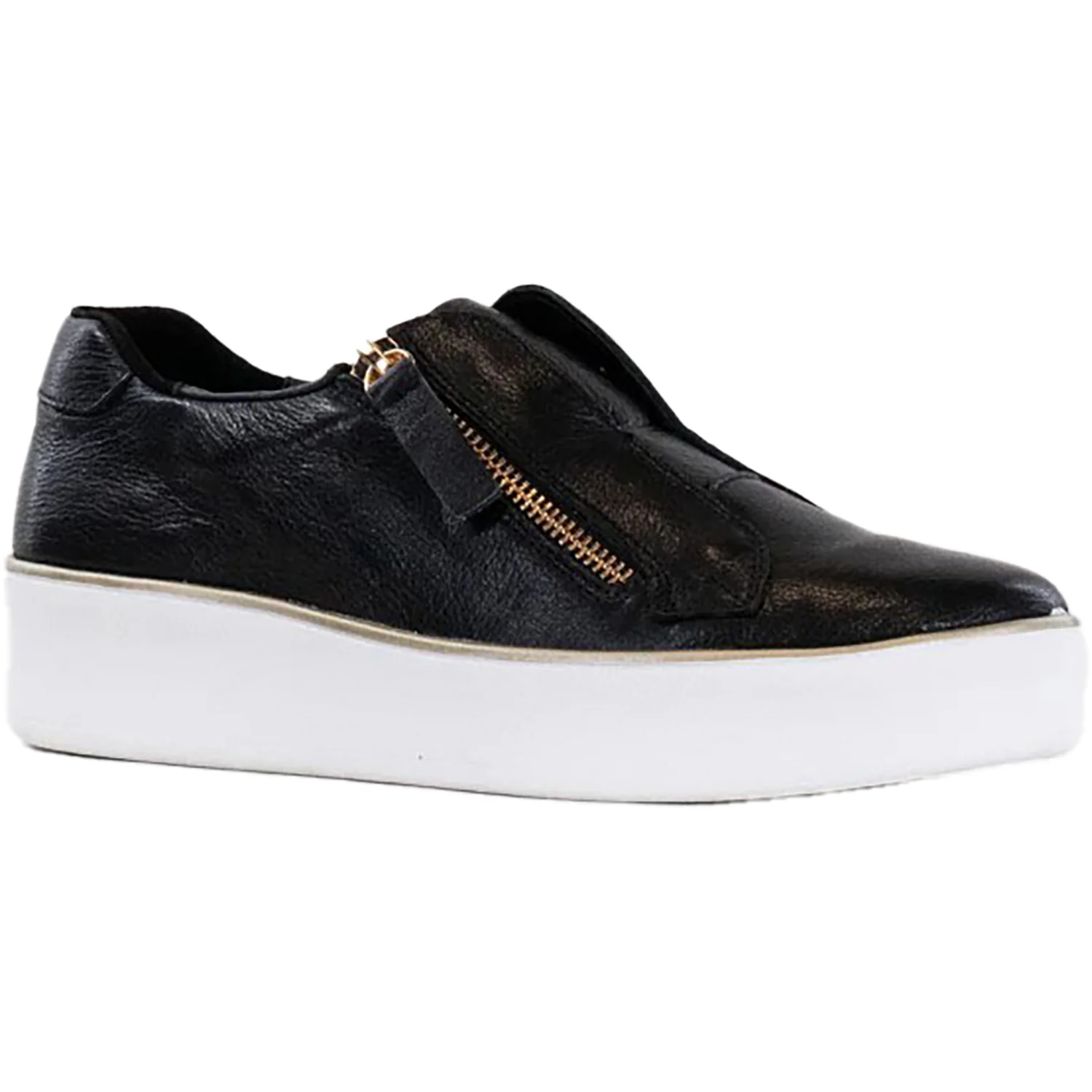 Ziera Zikta Women's Shoes White Sole/Black Leather - Image 3