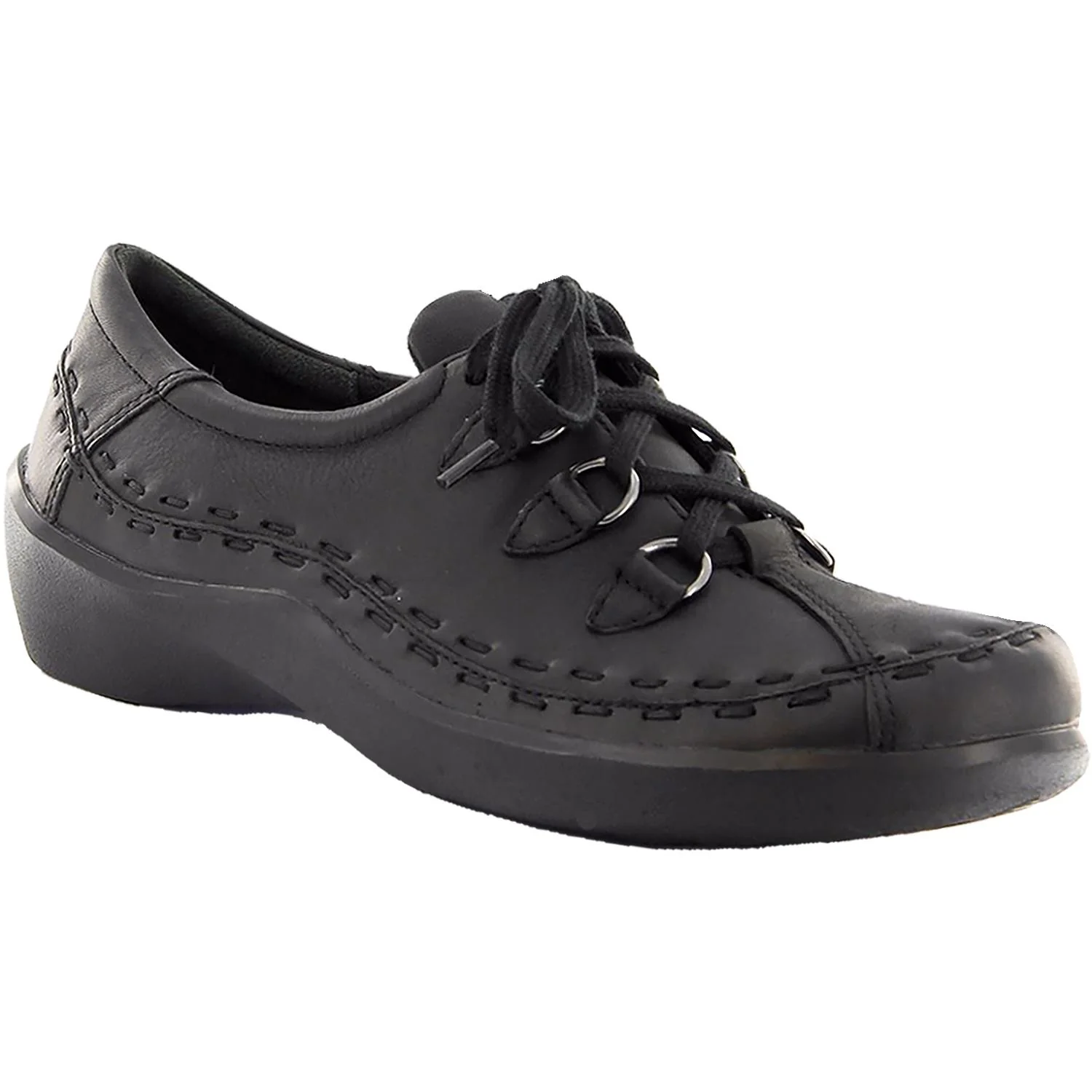 Ziera Allsorts Women's Walking Shoes Black Leather - Image 3