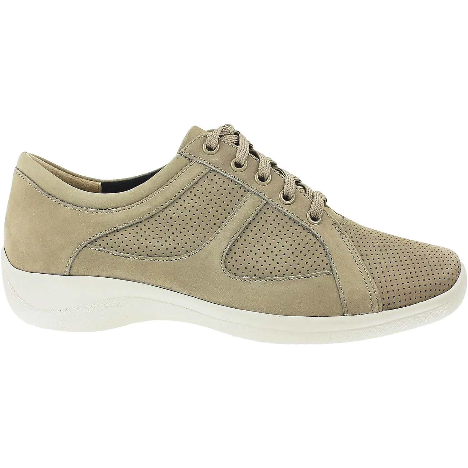 Ziera Jiggle Women's Taupe Perf Nubuck