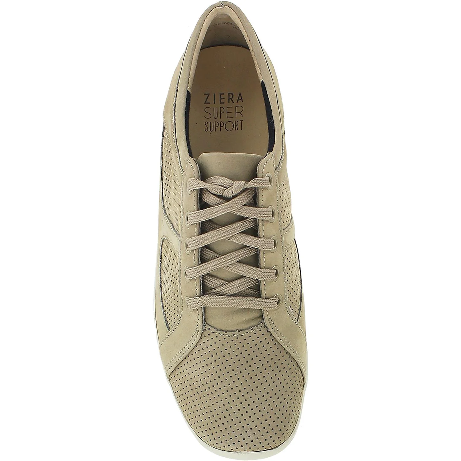 Ziera Jiggle Women's Taupe Perf Nubuck - Image 2