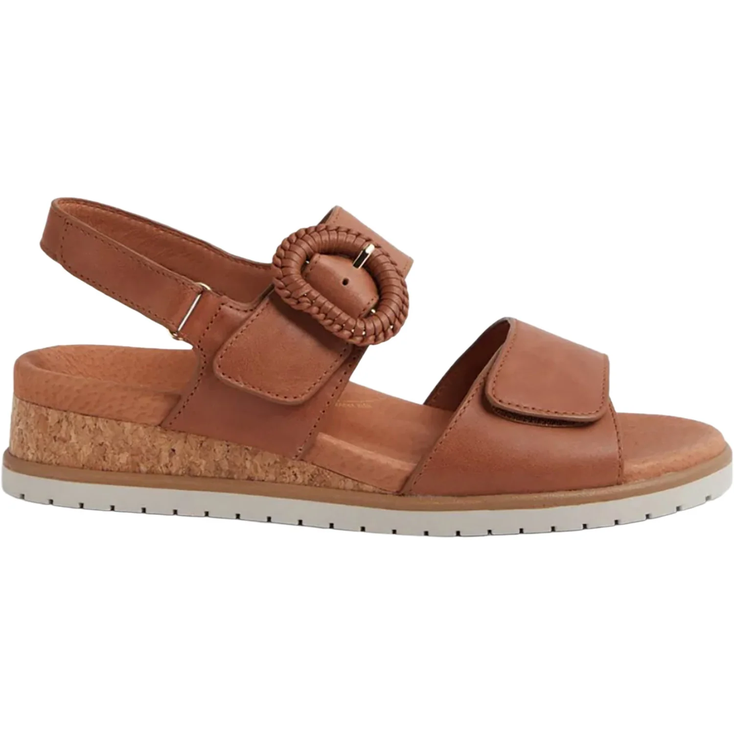 Ziera Vatch Women's Sandals Tan-Almond Leather